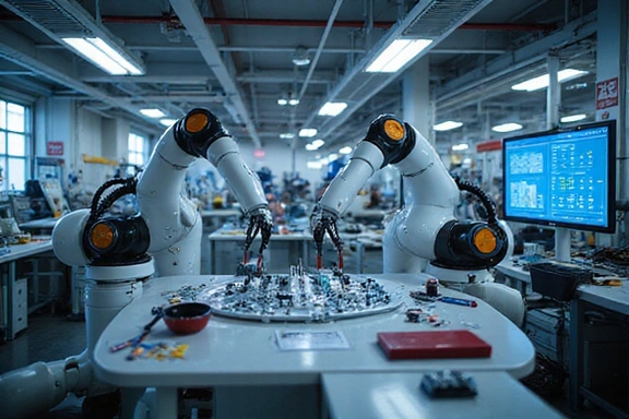 AI technology in industrial setting